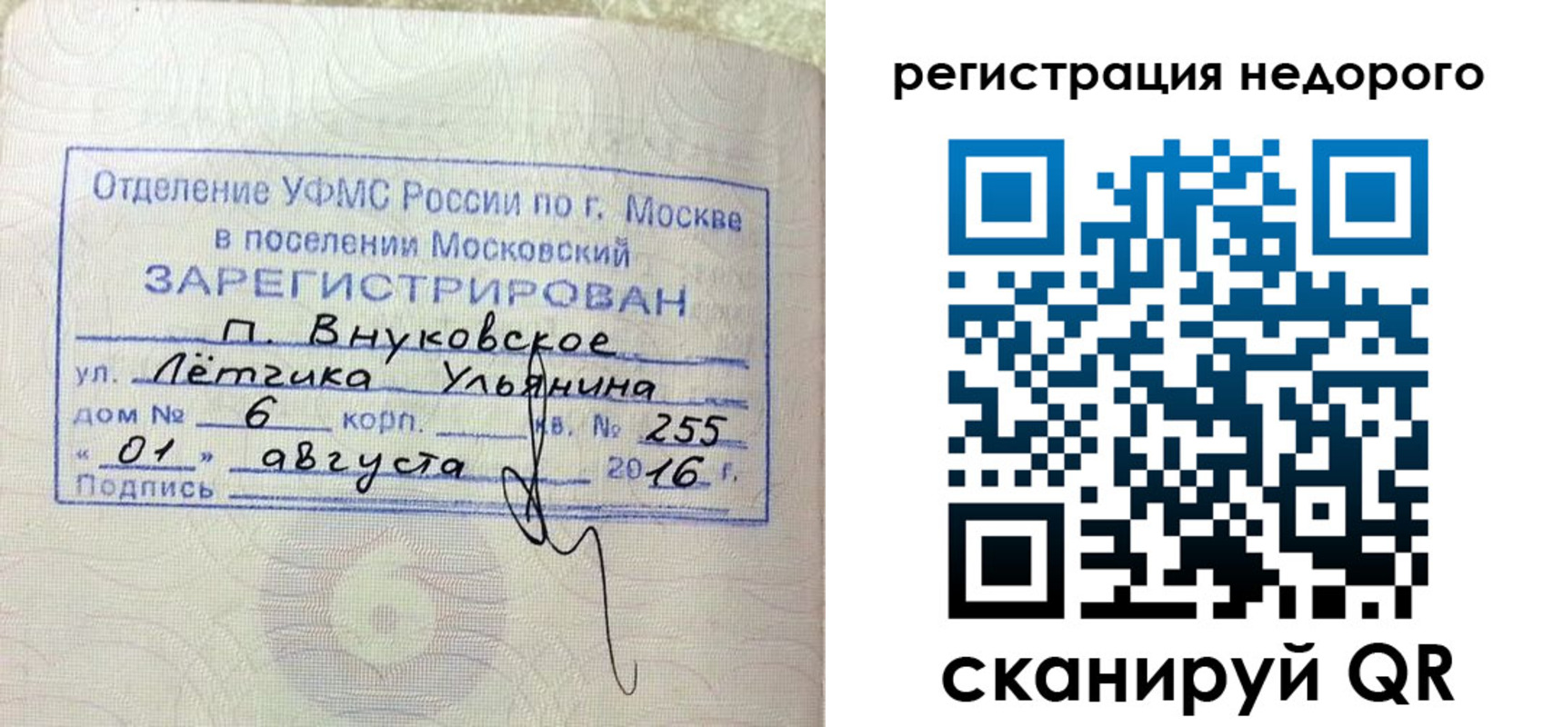 прописка в квартире в Сертолово